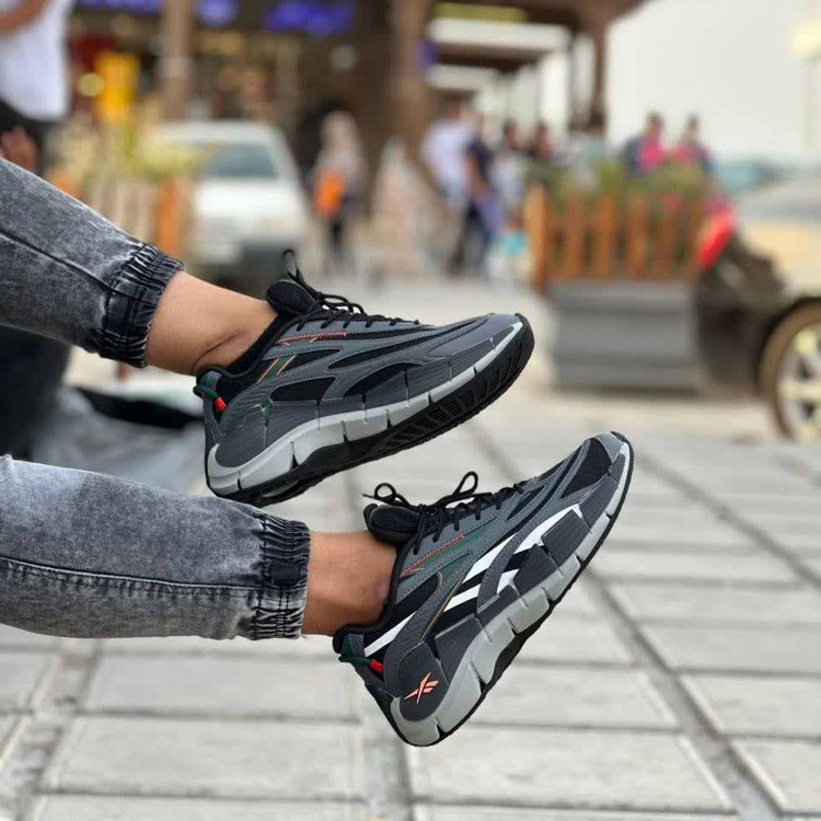 کفش اسپرت ریبوک زیگ ران طوسیReebok Zig run