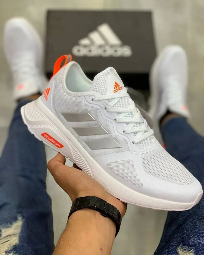 کفش اسپرت آدیداس کلود فوم Adidas Cloudfoam سفید
