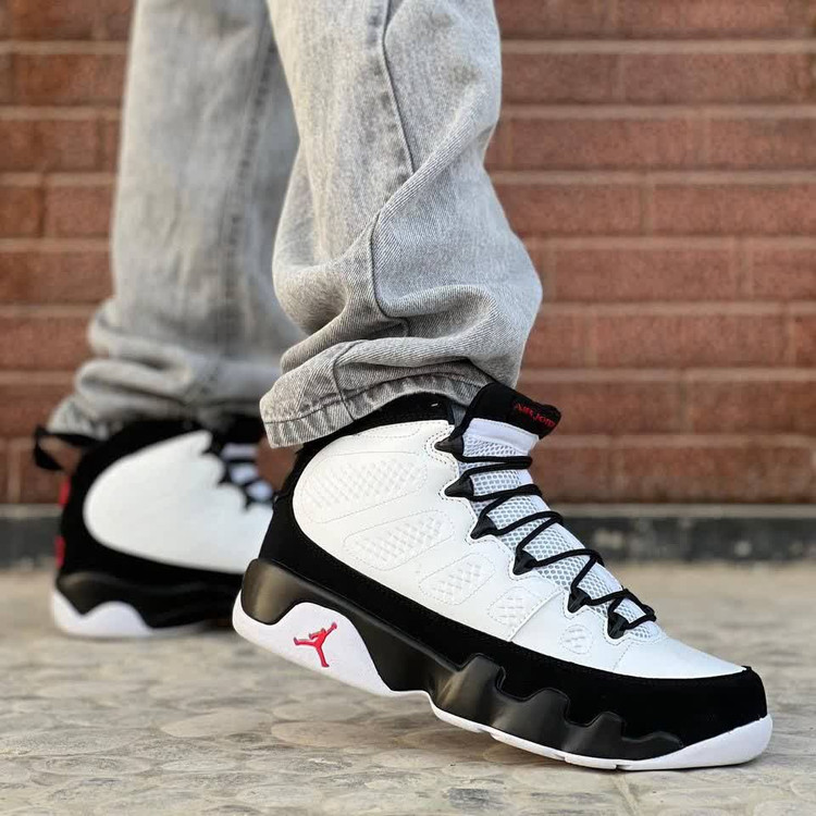 کفش ساقدار جردن 9 رترو AIR JORDAN 9RETRO سفید