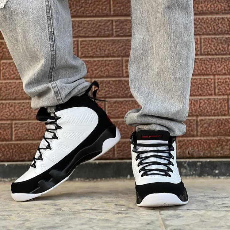 کفش ساقدار جردن 9 رترو AIR JORDAN 9RETRO سفید