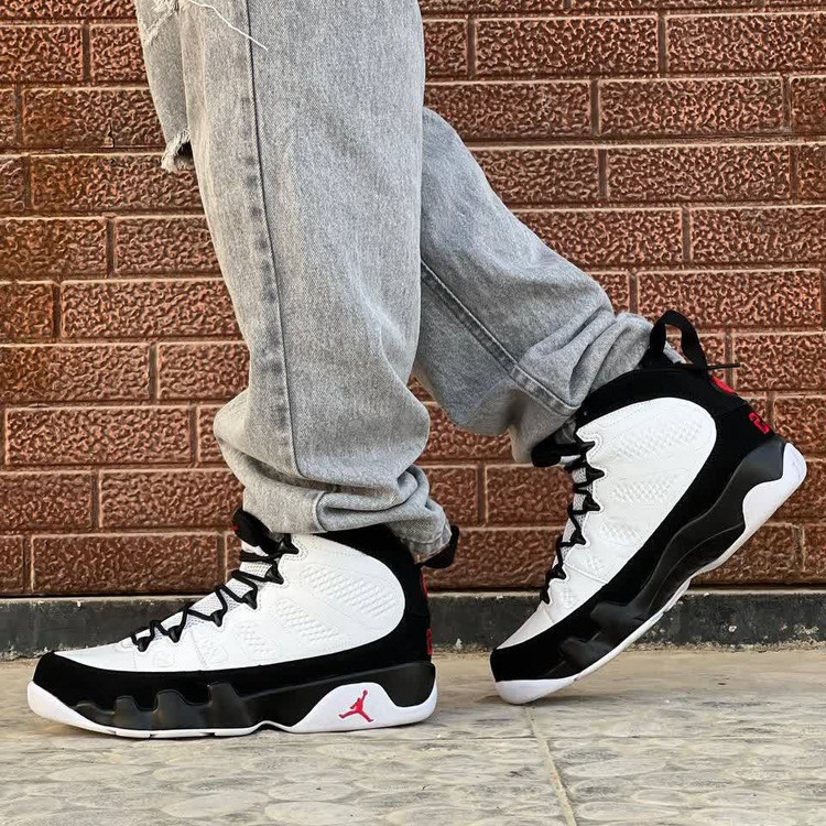 کفش ساقدار جردن 9 رترو AIR JORDAN 9RETRO سفید